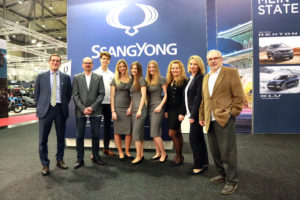 Für SsangYong am Pressetag der Vienna Autoshow!